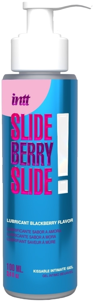 Лубрикант Intt Slide Berry Slide водорозчинний оральний 100 млфото1