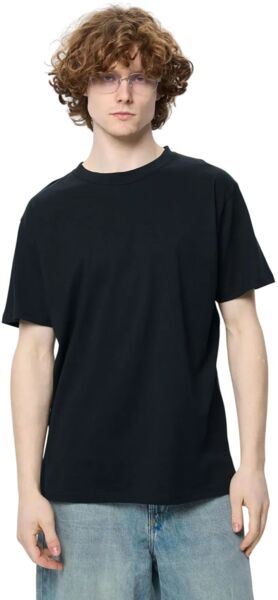 Футболка бавовняна чоловіча Roza 220501 5XL чорнафото