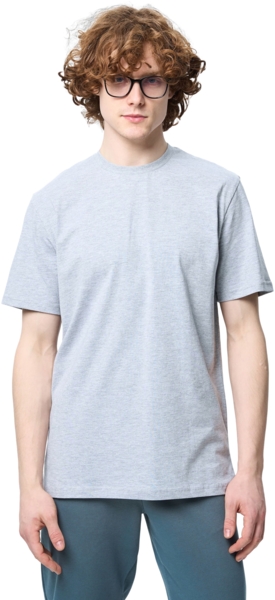 Футболка бавовняна чоловіча Roza 231101 L сірафото