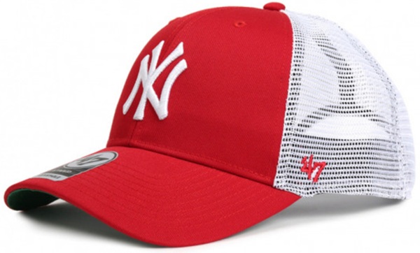 Кепка-тракер 47 Brand New York Yankees B-BRANS17CTP-RD червона/біла фото