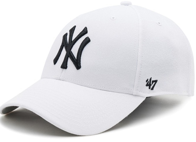 Кепка 47 Brand Ny Yankees Білий, B-MVP17WBV-WHF One Size біла фото1
