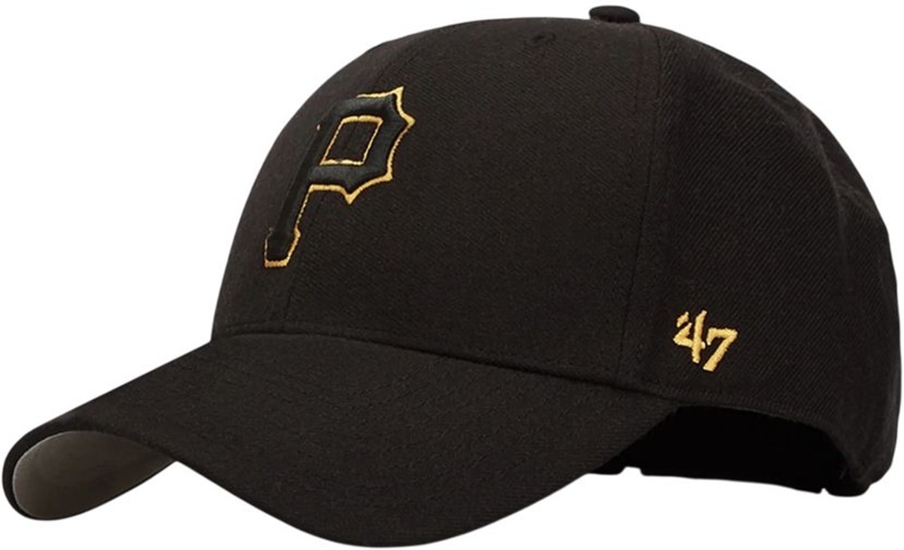 Кепка 47 Brand Pittsburgh Pirates Wool B-MVP20WBV-BKJ чорна фото1