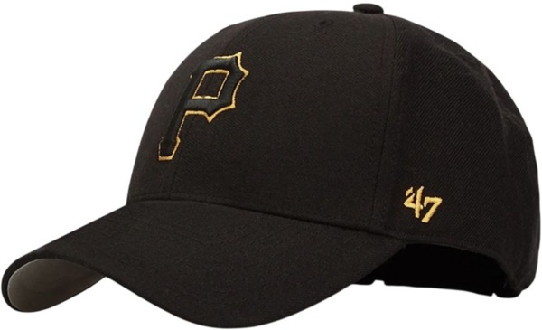 Кепка 47 Brand Pittsburgh Pirates Wool B-MVP20WBV-BKJ чорна фото