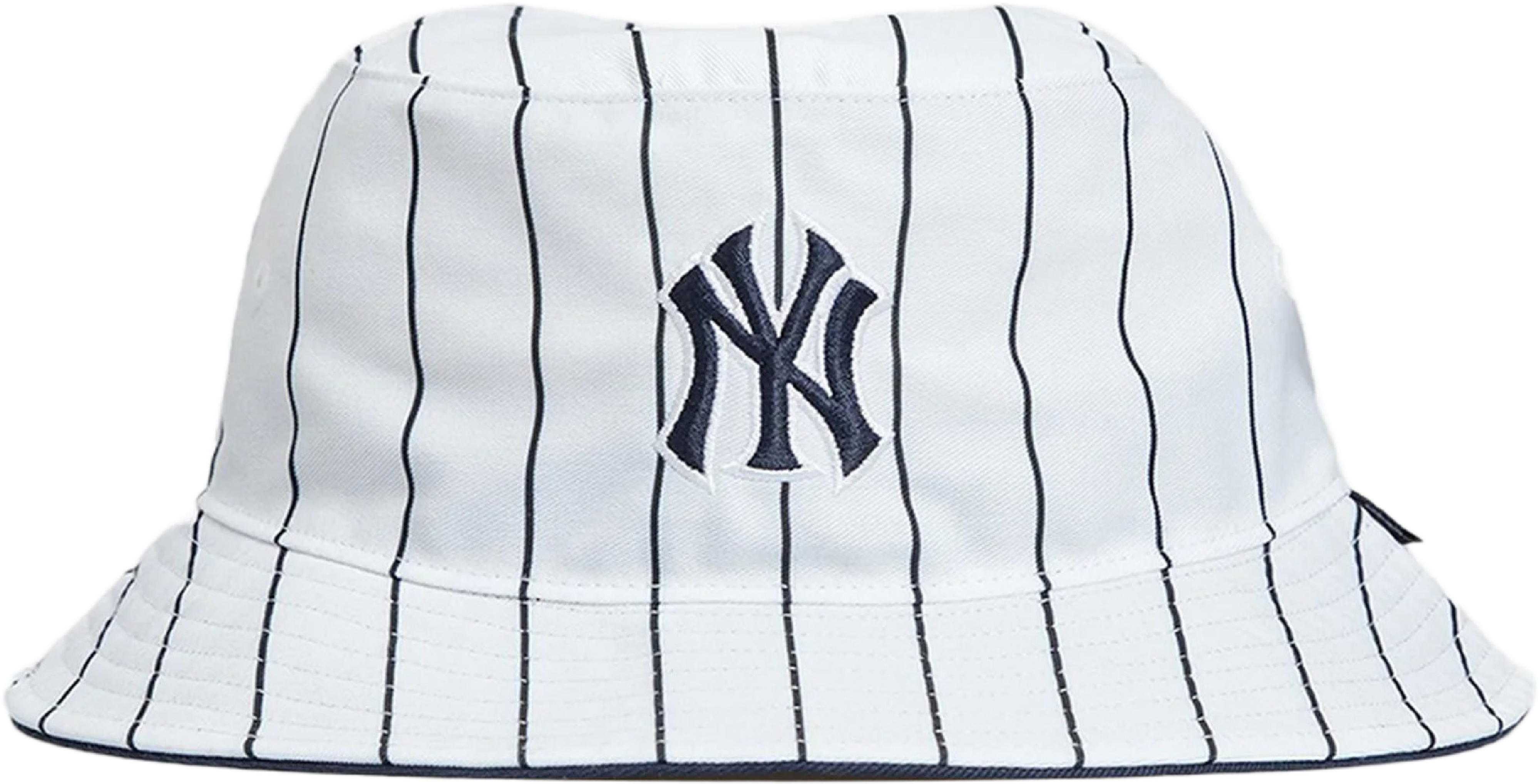 Панама 47 Brand New York Yankees Pinstriped B-PINSD17PTF-NY біла фото1