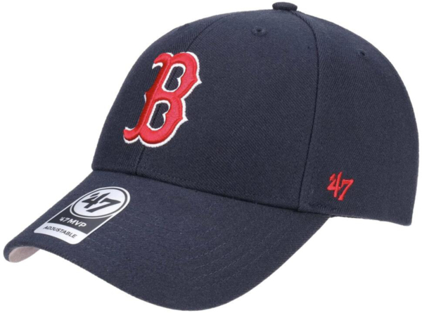 Кепка 47 Brand Boston Red Sox Raised Basic B-RAC02CTP-NY темно-синяя фото