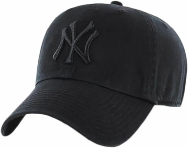 Кепка 47 Brand Clean Up Ny Yankees B-RGW17GWSNL-BKF чорна фото