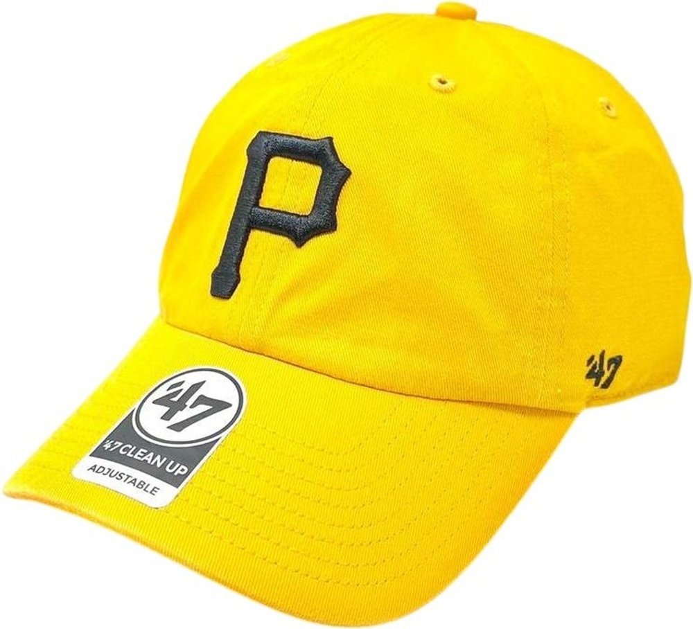 Кепка 47 Brand Mlb Pittsburgh Pirates BAS-DBLUN920GWS-MZ06 жовта фото1