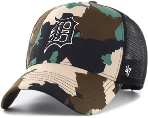 

Кепка-тракер 47 Brand Detroit Tigers Digital Star DGTSO09PTP-BW черная/бежевая/коричневая