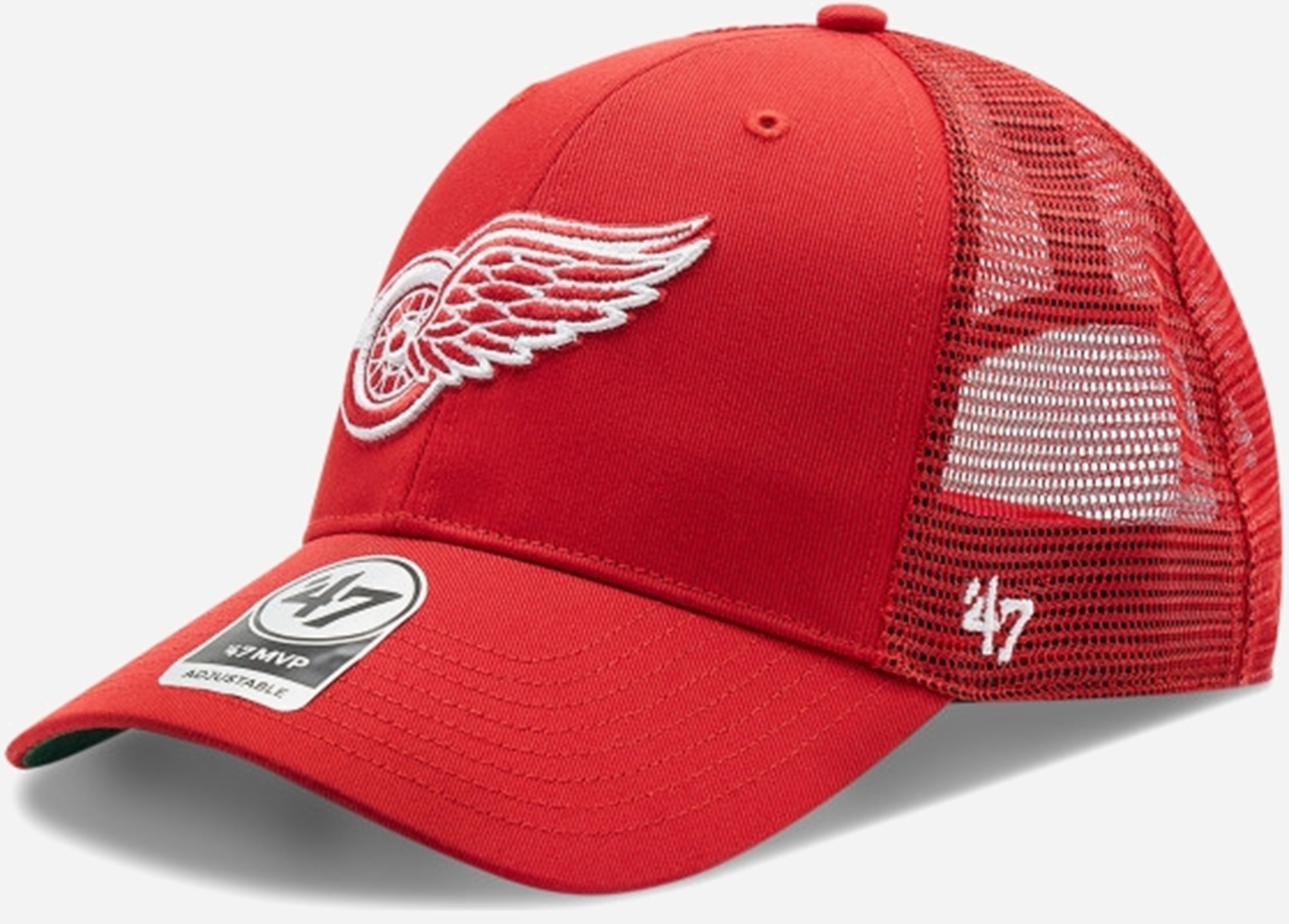 Кепка-тракер 47 Brand Detroit Red Wings Red Branson H-BRANS05CTP-RDD червона фото1