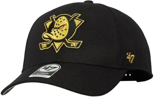 

Кепка 47 Brand Anaheim Ducks Metallic Snap MTLCS25WBP-BKC черная