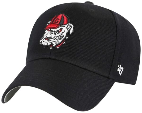 Кепка 47 Brand Georgia Bulldogs MVP1099WBV-BK чорна фото