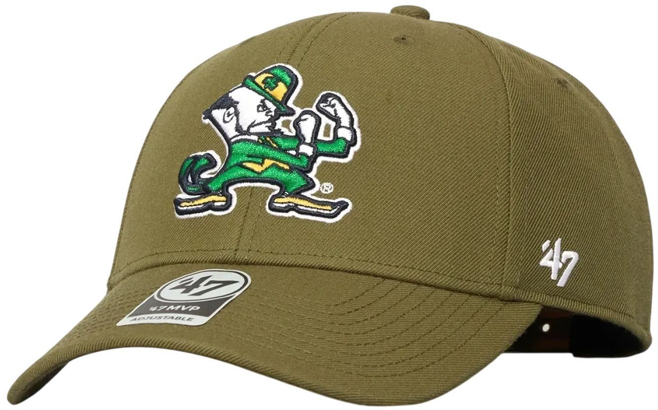 Кепка 47 Brand Notre Dame Fighting Irish MVPSP1100WBP-SW оливкова фото1