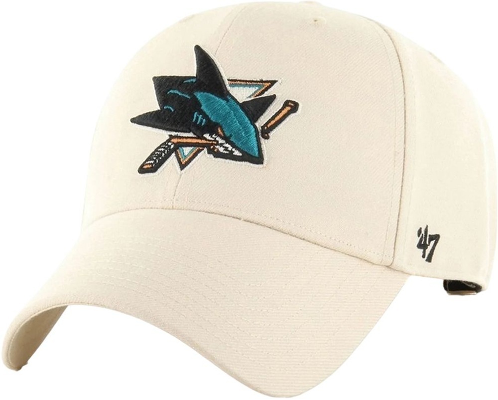 Кепка 47 Brand Nhl San Jose Sharks MVPSP22WBP-NT бежева фото1