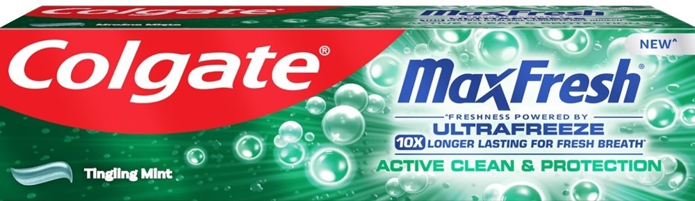 Паста зубна Colgate Max Fresh Ultrafreeze Active Clean & Protect 75 млфото1