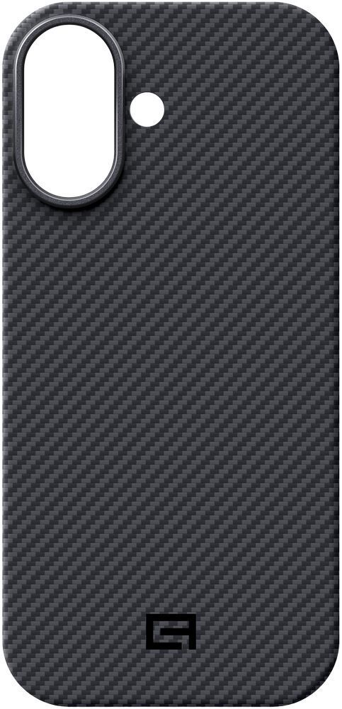 Чехол ArmorStandart BlackIcon Aramid Twill MagCase для Apple iPhone 17 Black (ARM90148) фото 1