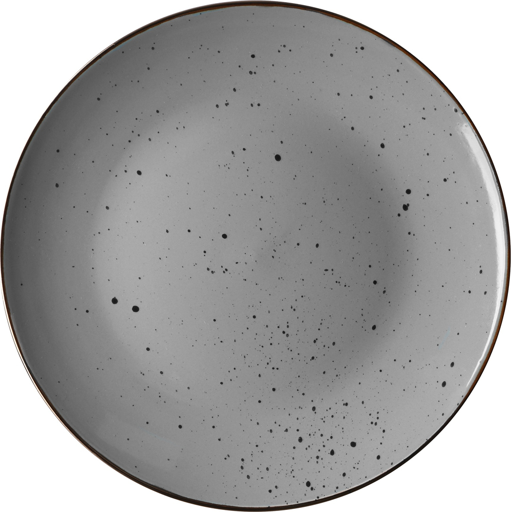 Набір обідніх тарілок ARDESTO Bagheria 26 см, Grey, 6шт (AR2926GREY-BOX)фото1