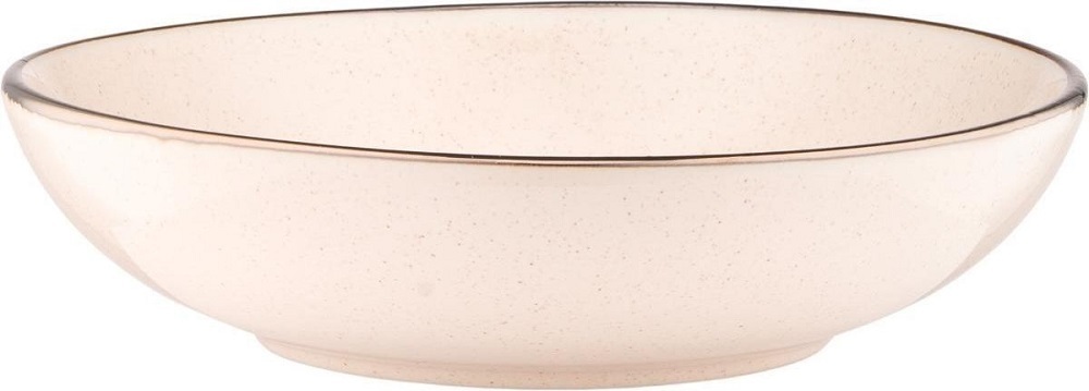 Набір супових тарілок ARDESTO Emilia, 820мл, 20см, бежевий, 6шт (AR0720EBG-BOX)фото1