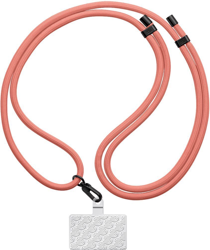 Ремешок для смартфона ArmorStandart Rope Black Rose with Clear holder (ARM86563) фото 1