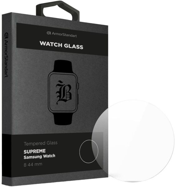 

Защитное стекло ArmorStandart Supreme Black Icon для Samsung Watch 8 44 mm (ARM88139)