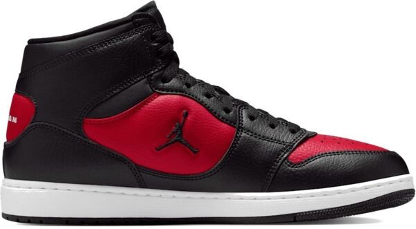 

Кроссовки мужские NIKE Jordan Court Connect Mid IQ5685-006 40 (7 US) черные/красные