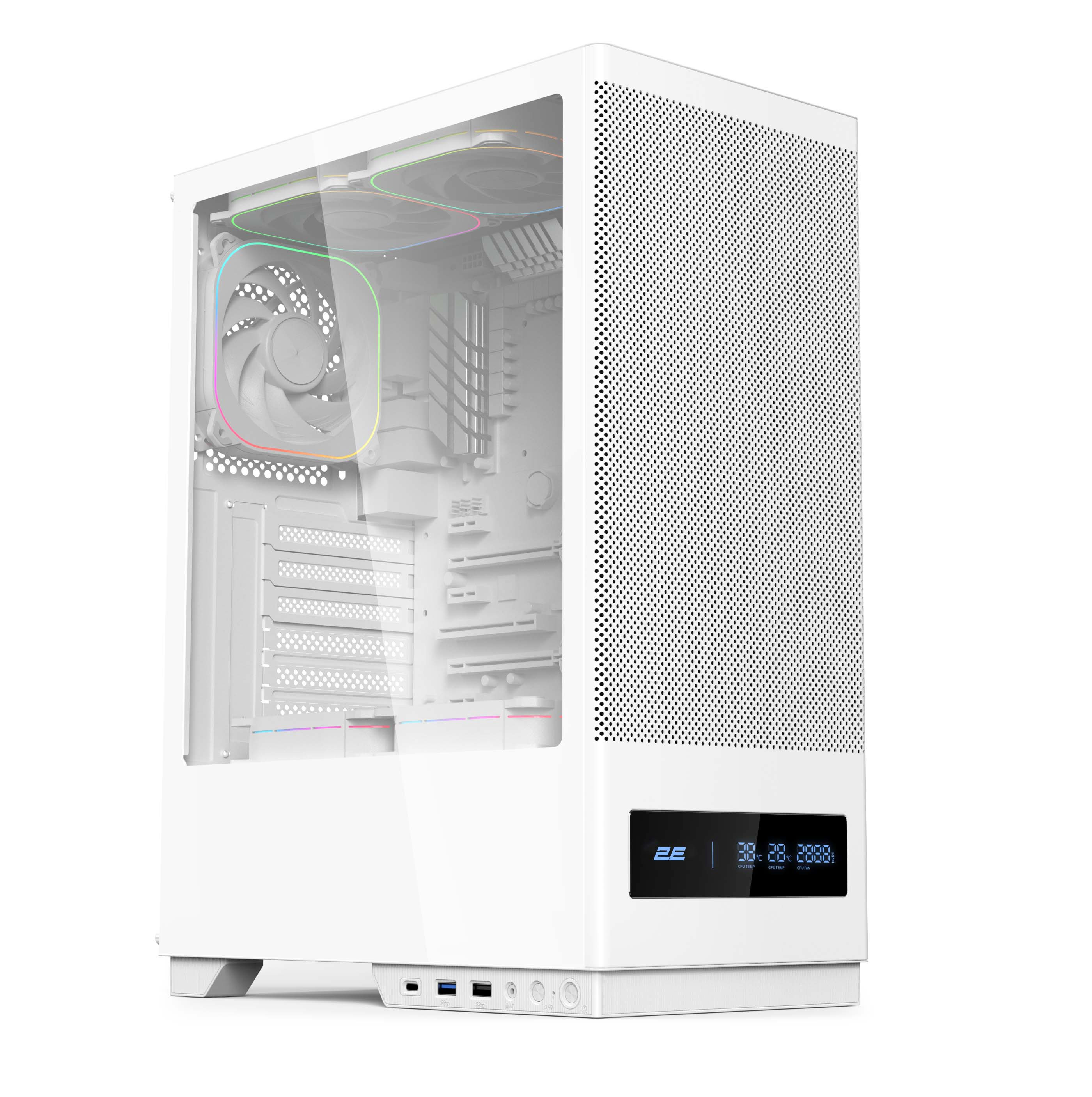 Корпус 2E GAMING Iconic DS V8202B без БЖ (2E-V8202W)фото1