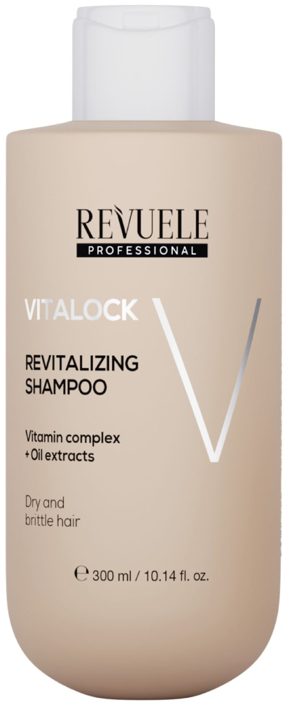 Шампунь Revuele Hair Professional Vitalock Revitalizing для восстановления сухих и ломких волос 300 мл фото 1