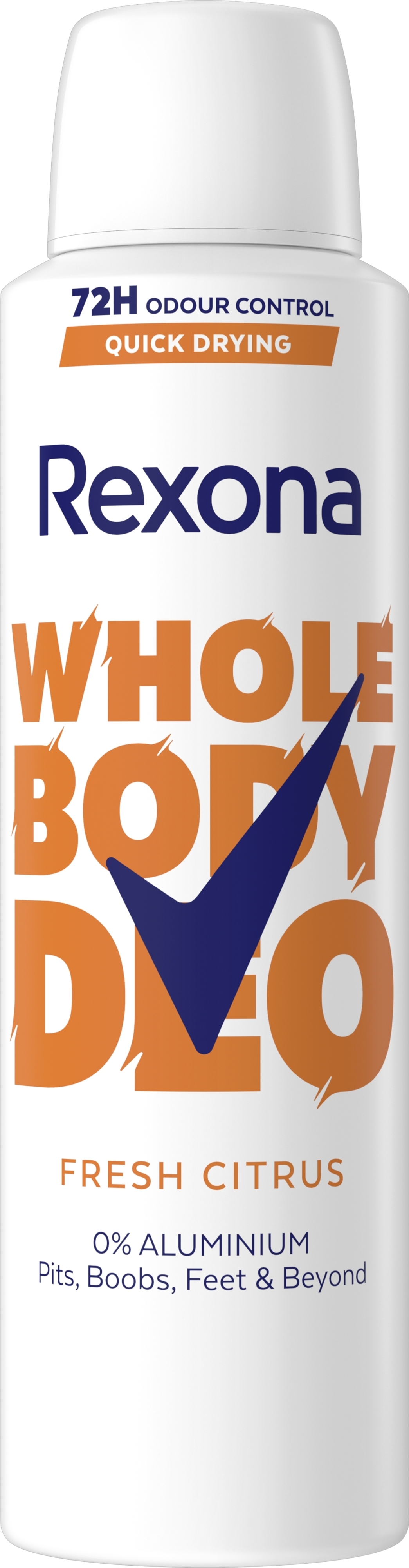 Дезодорант-аэрозоль для всего тела Rexona цитрусовая свежесть 150 мл фото 1