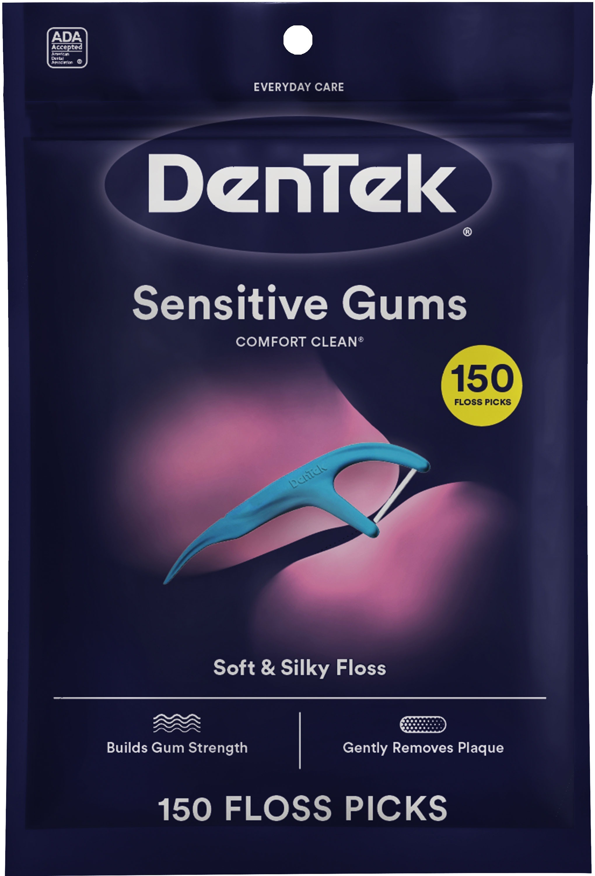 Флос-зубочистки DenTek Comfort Clean комфортне очищення 150 штфото1