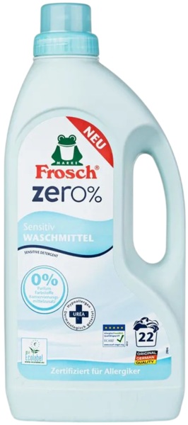 

Гель для стирки Frosch Zero Sensitiv 1,5 л
