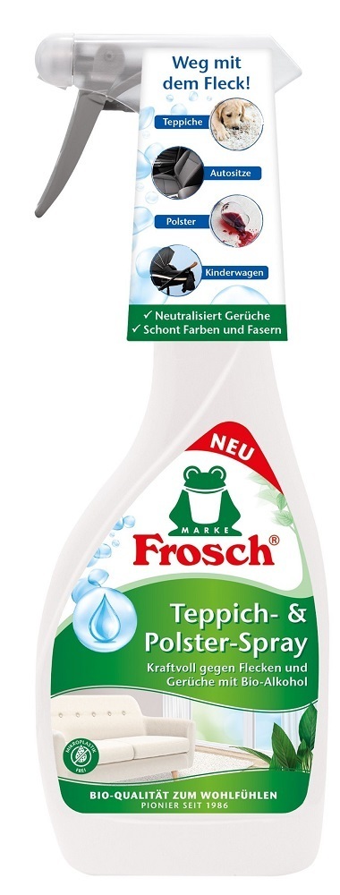 Пятновыводитель Frosch для ковров и мягкой мебели 500 мл фото1