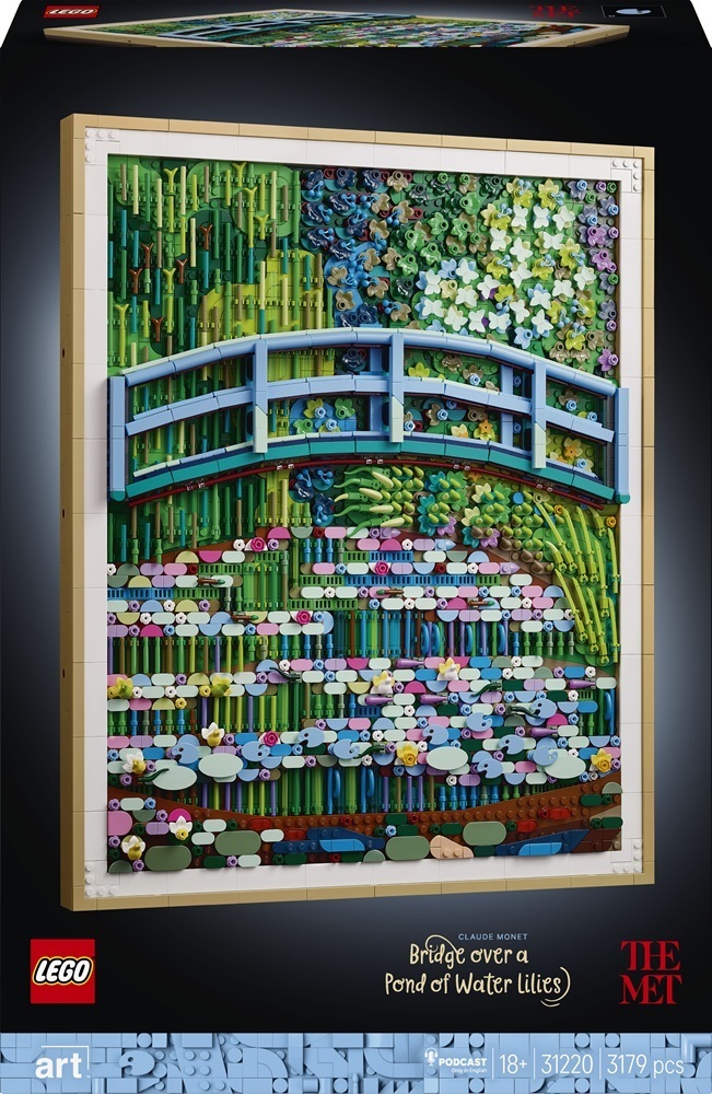 LEGO 31220 ART «Мост над ставком с кувшинками» Клода Монэ фото1