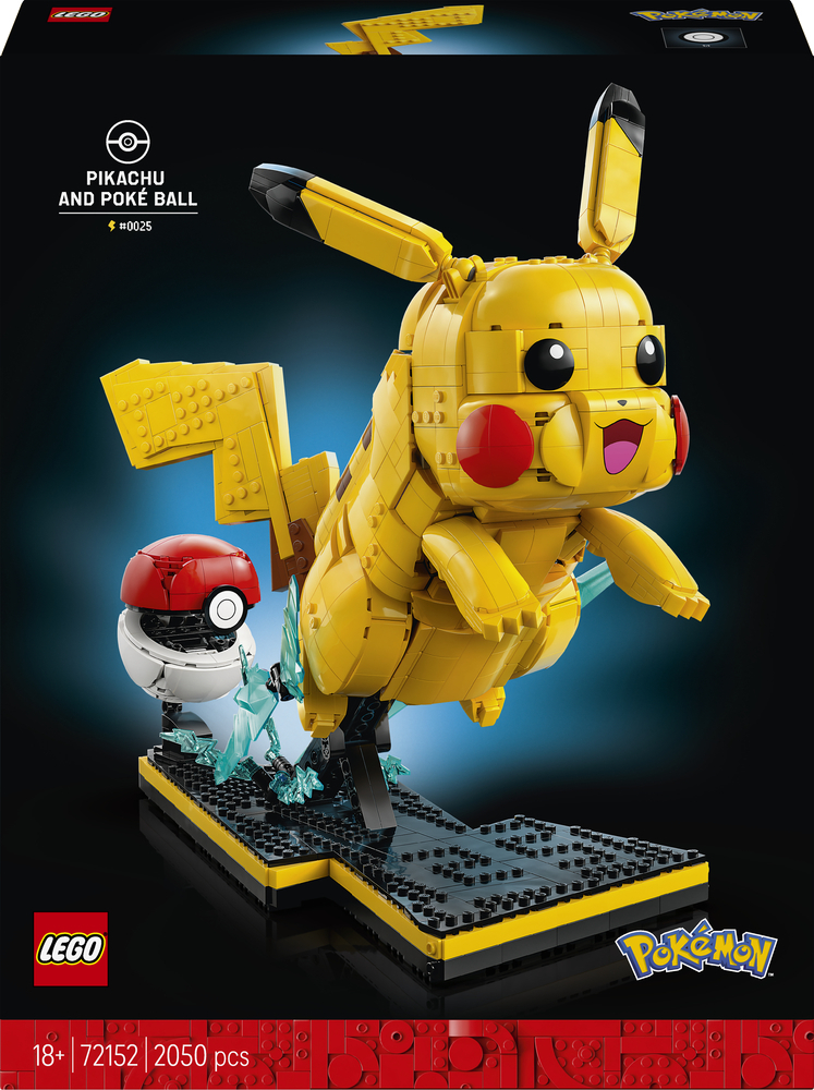 LEGO 72152 Pokemon Пикачу и покебол фото 1