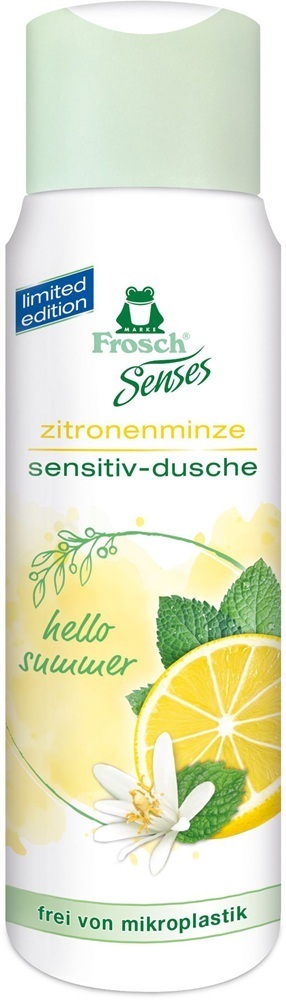 Гель для душа Frosch Senses Sensitive Лимонная мята 300 мл фото 1