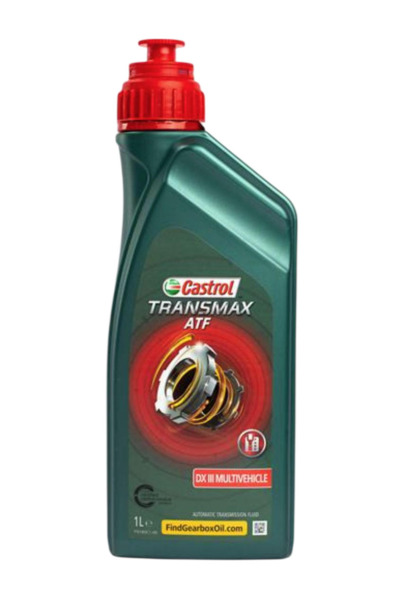 Масло трансмиссионное Castrol Transmax ATF Dexron III 1л (23-1 TQ DEX III) (15D675)