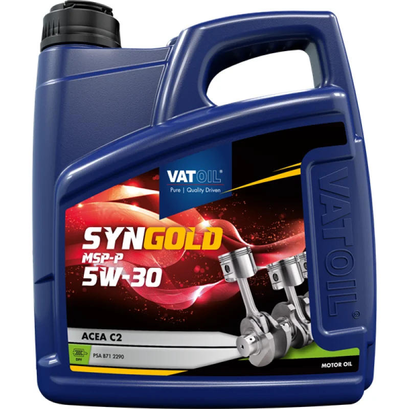 Олива моторна VATOIL SynGold MSP-P 5W-30 4л (10-4 PLUS) (50773)фото1
