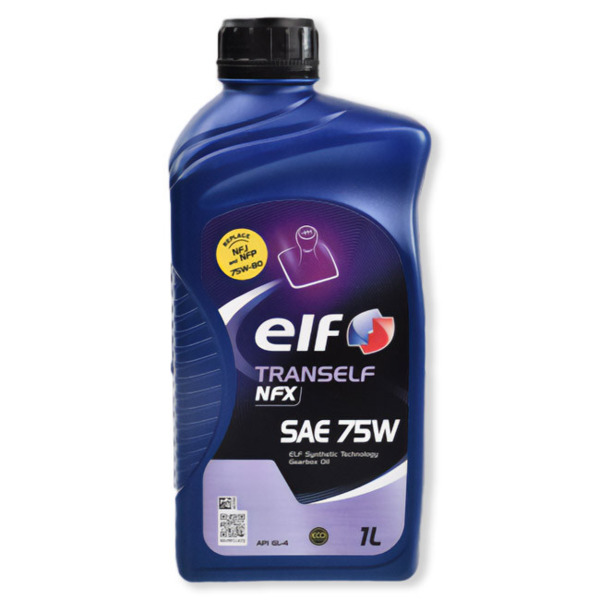 Масло трансмиссионное Elf Trans NFX NFJ NFP 75W-80 GL-4 1л (23-1 GL-4) (213875/194757)