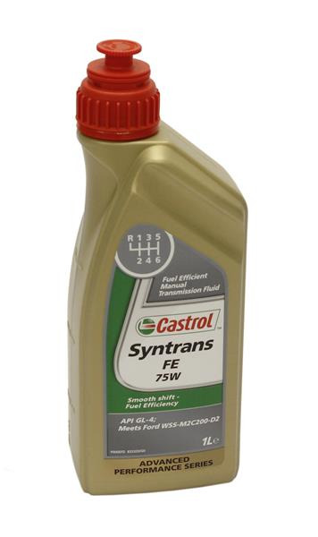 Масло трансмиссионное Castrol Syntrans V FE 75W-80 GL-4 1л (193380256) (15DC46) фото 1