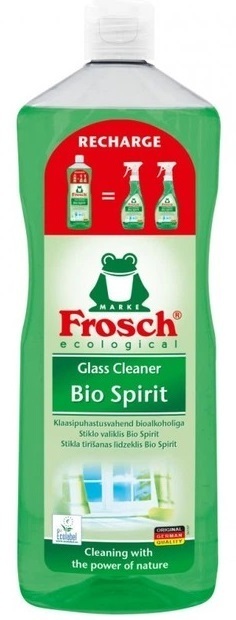 Очищающее средство для стекла Frosch спиртовое 1 л фото 1