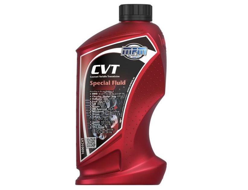 Масло трансмиссионное Mpm Special 10W CVT 1л (16001CVT) фото 1