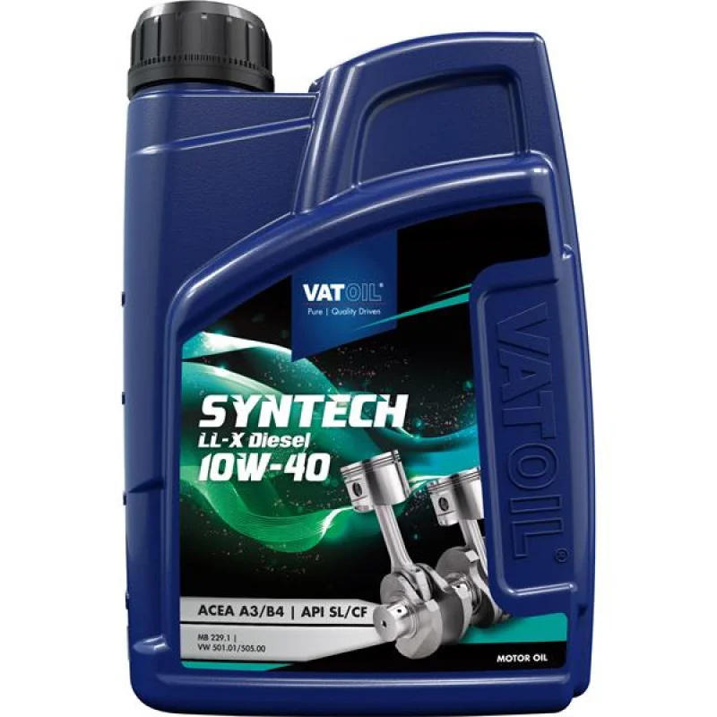 Олива моторна VATOIL SynTech LL-X Diesel 10W-40 1л (12-1 DIESEL) (50782)фото1