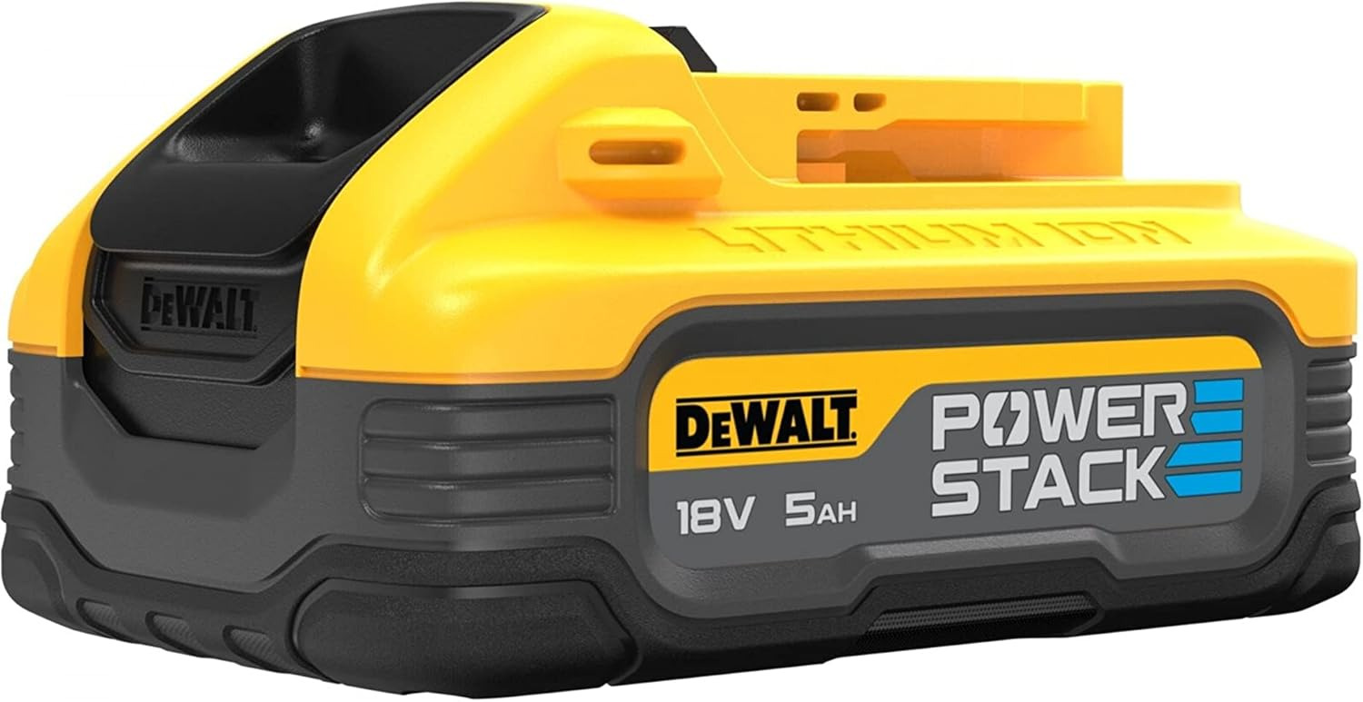 Аккумулятор DeWalt 18В XR Li-lon PowerStack 5А·час (DCBP518) фото 1