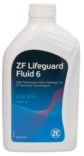 

Масло трансмиссионное Zf Lifeguard 6 1л (ZF 8704 001)