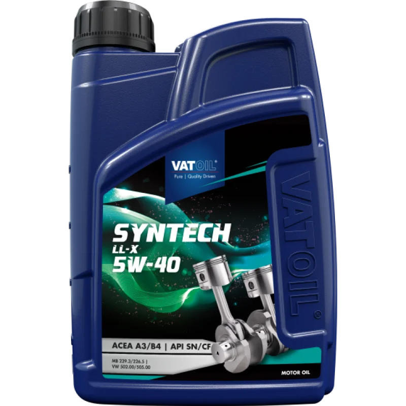 Олива моторна VATOIL SynTech LL-X 5W-40 1л (11-1 LL-X) (50034)фото1