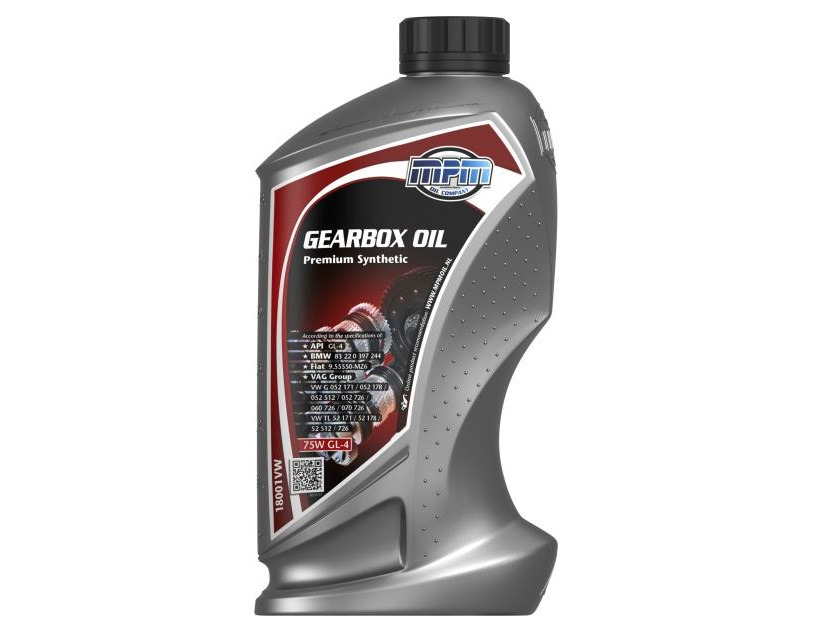 Масло трансмиссионное Mpm VW Premium Synthetic 75W GL-4 1л (18001) фото 1