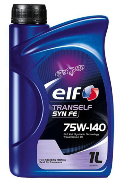 Масло трансмиссионное Elf TransSYN FE 75W-140 GL-5 1л (24-1 SYN FE) (213871)