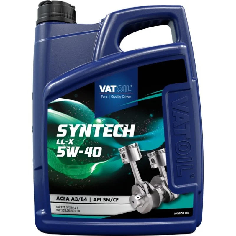Масло моторное Vatoil SynTech LL-X 5W-40 5л (11-5 LL-X) (50036) фото 1