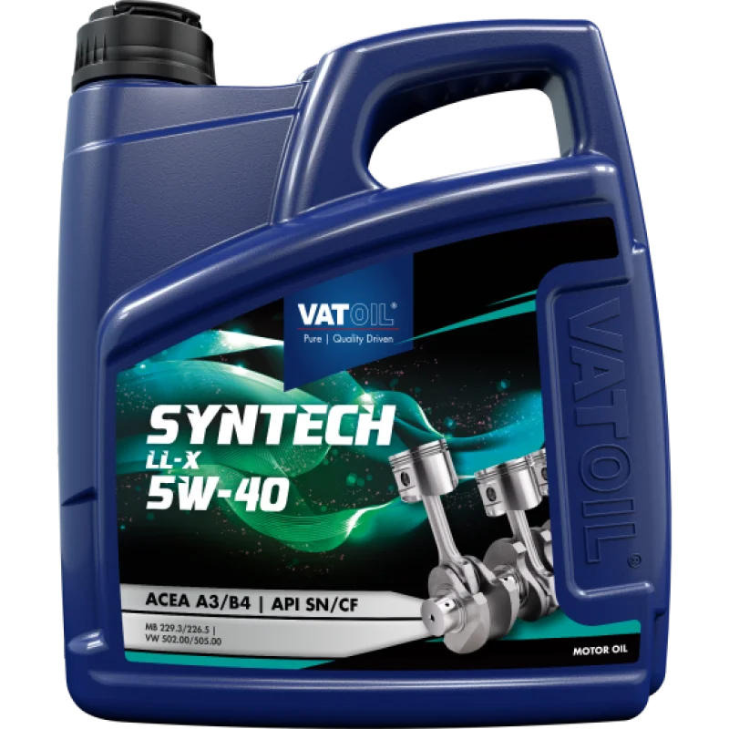 Олива моторна VATOIL SynTech LL-X 5W-40 4л (11-4 LL-X) (50035)фото1