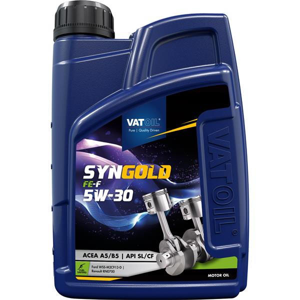 Олива моторна VATOIL SynGold FE-F 5W-30 1л (11-1 FE) (50039/50778)фото1