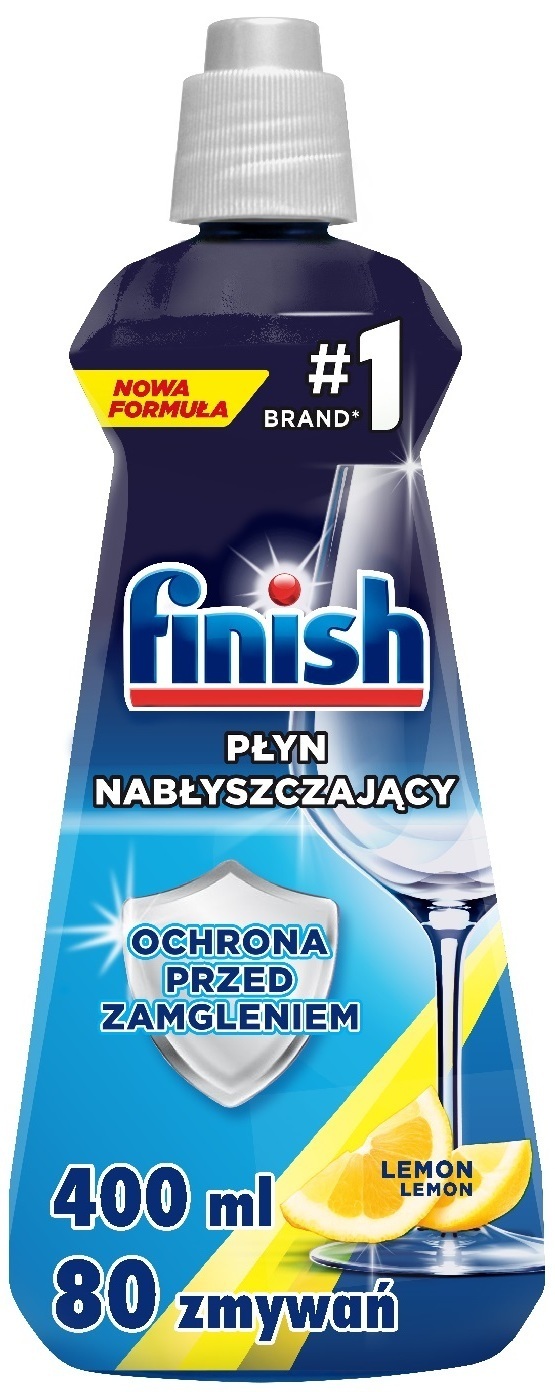 Ополаскиватель для посуды Finish Rinse Лимон 400 мл фото 1