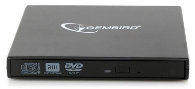 Оптичний привід Gembird DVD-USB-02 (DVD-USB-02) фото1